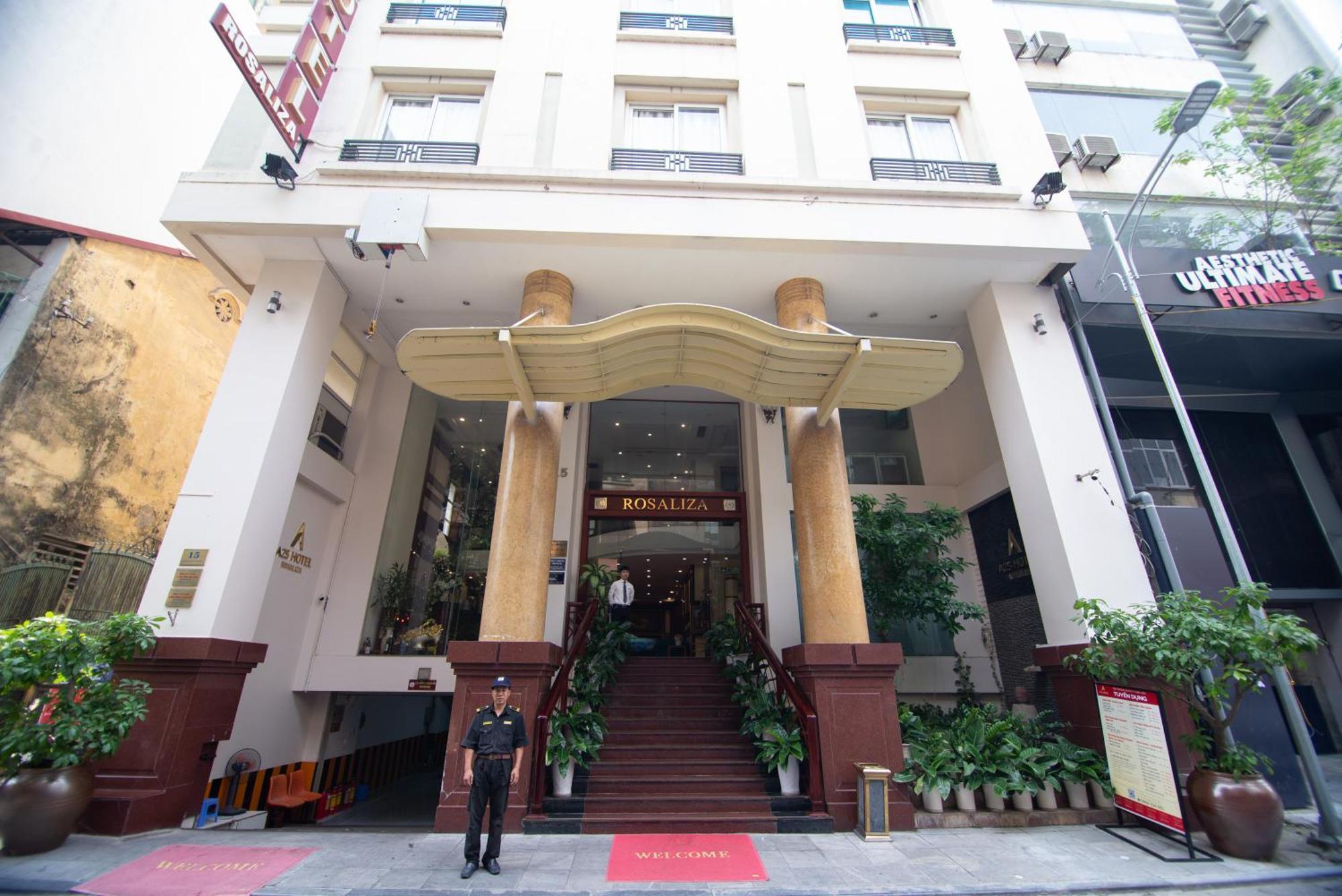 A25 Hotel - 15 Tran Quoc Toan Hanoj Exteriér fotografie